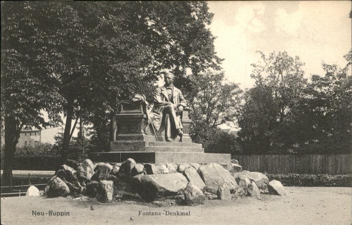 Neuruppin Fontane Denkmal