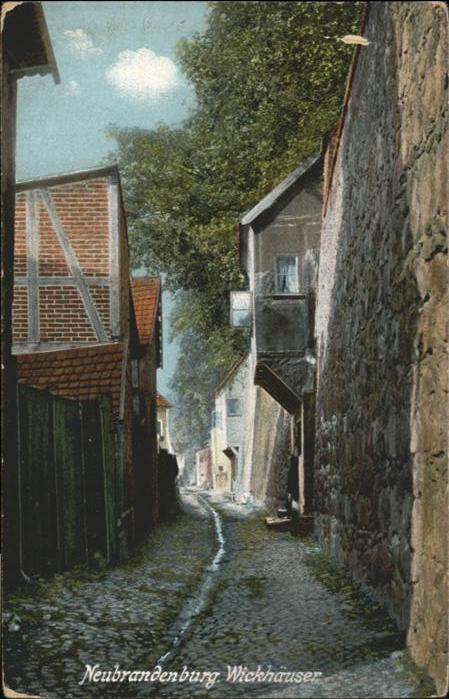 Neubrandenburg Wickhäuser