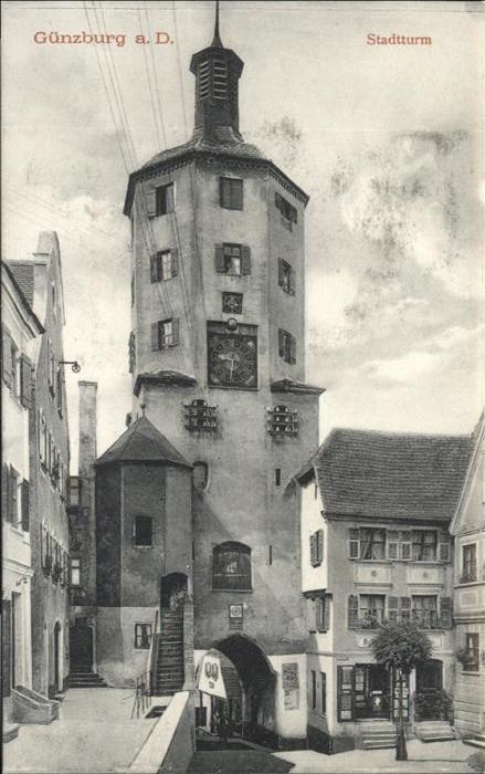 Guenzburg Bayern Stadtturm
