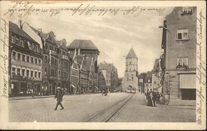 Augsburg Jakoberstrasse Jakobertor