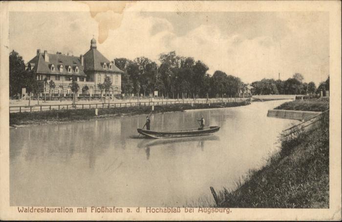 Augsburg Waldrestauration Flosshafen