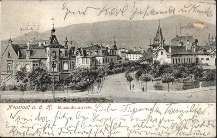 Neustadt Weinstrasse Maximilianstrasse