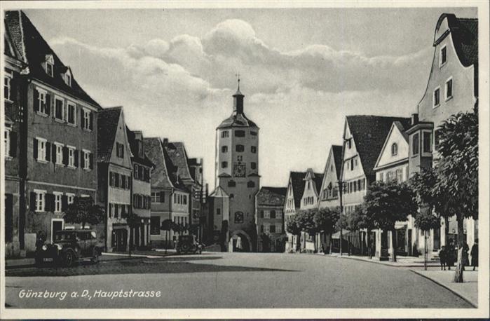 Guenzburg Bayern Hauptstrasse