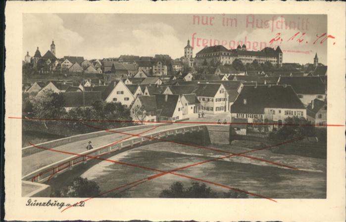 Guenzburg Bayern Bruecke Zensur durch RLM