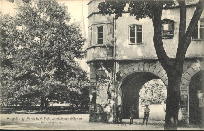 AUGSBURG CITY Ladwirtschftliche Winterschule