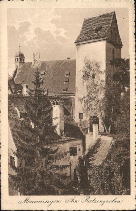 Memmingen Bayern Ratzengraben