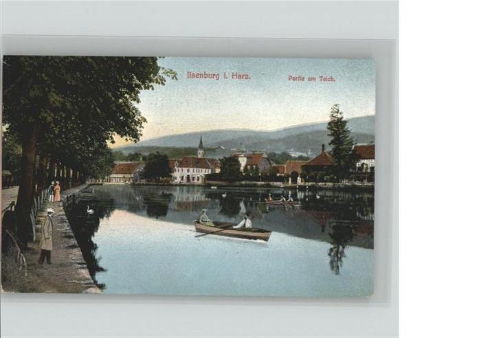 Ilsenburg Harz Teich Boot