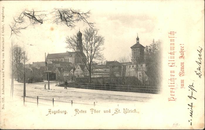 Augsburg Rotes Thor St Ulrich
