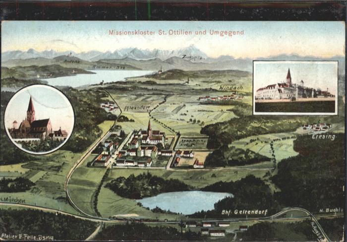 St Ottilien Eresing Missions Kloster Künstler eugen Felle