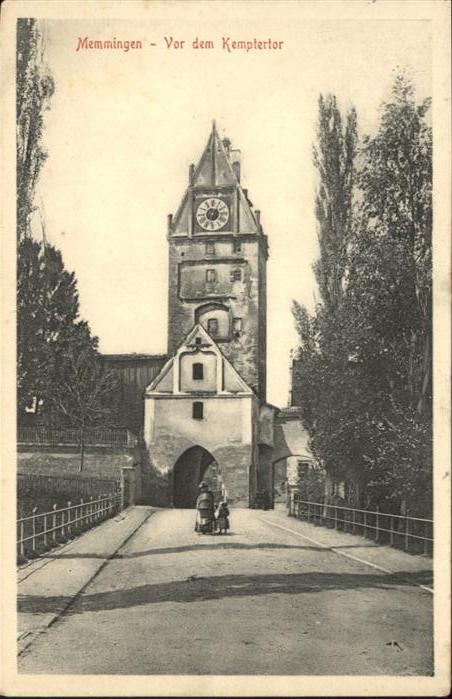 Memmingen Bayern Kemptertor