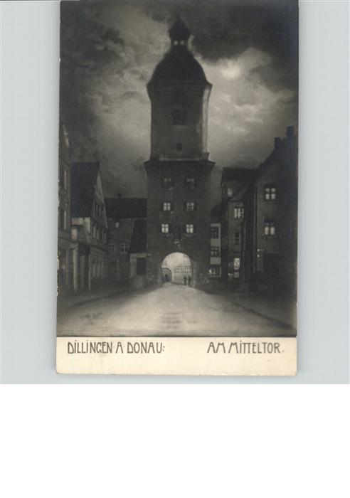 Dillingen Donau Mitteltor