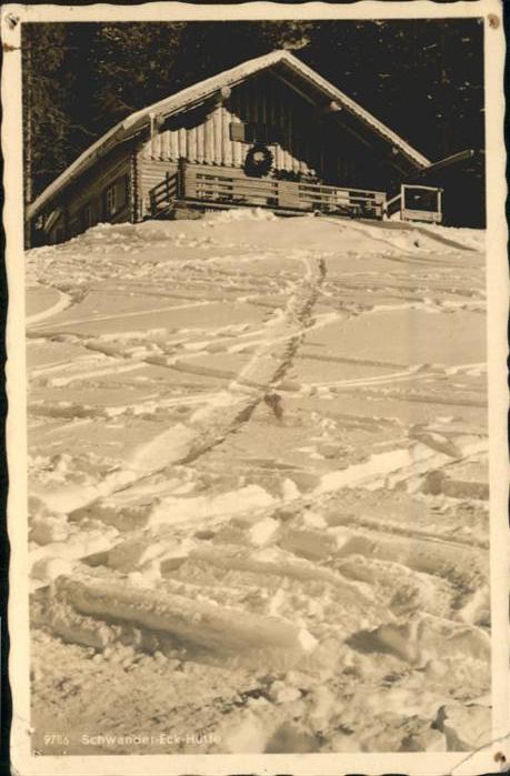 Sonthofen Oberallgaeu Schwander Eck Hütte