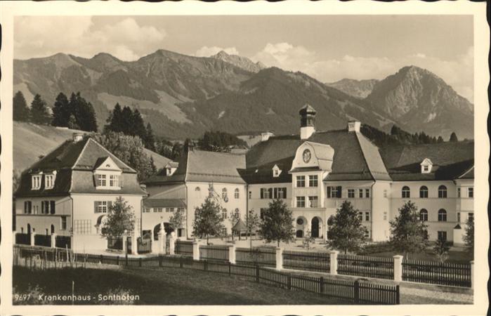 Sonthofen Oberallgaeu Krankenhaus