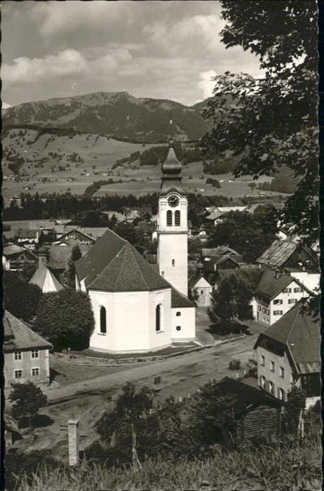 Sonthofen Oberallgaeu Kirche