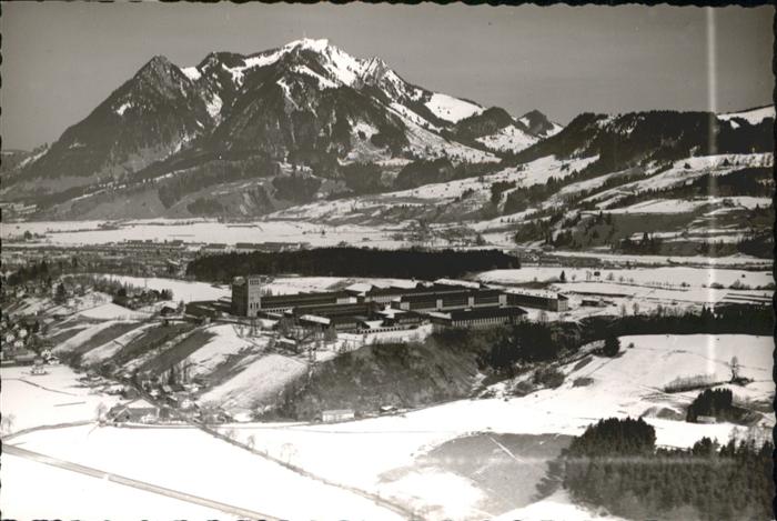 Sonthofen Oberallgaeu Fliegeraufnahme