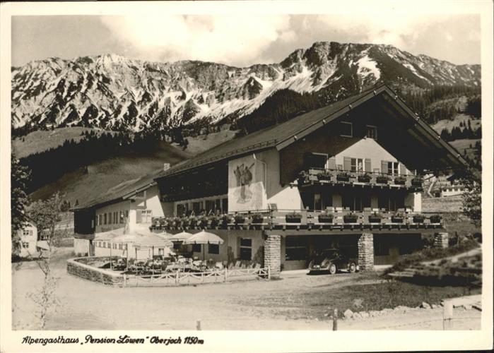 Oberjoch Alpen Gasthaus Pension Löwen