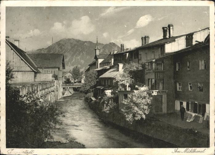 Immenstadt Allgaeu Mühlkanal
