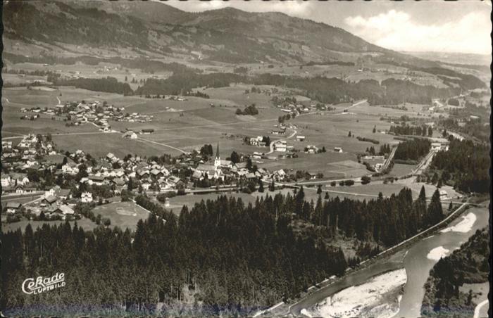 Fischen Allgaeu Fliegeraufnahme