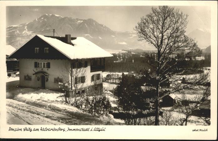 Immenstadt Allgaeu Pension Leitz Kalvarienberg
