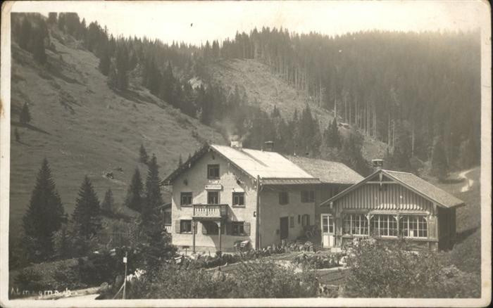 Immenstadt Allgaeu [Handschriftlich] Almagmach