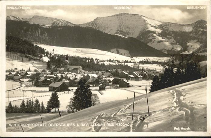 Oberstaufen Oberallgaeu Bayern