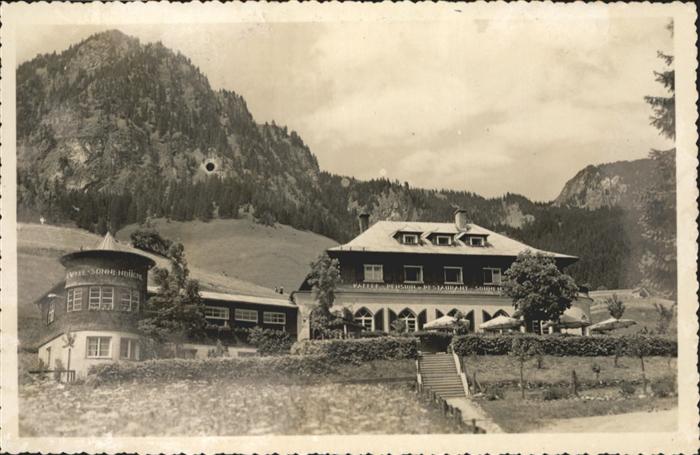 Hindelang Cafe Restaurant Sonnenbichl