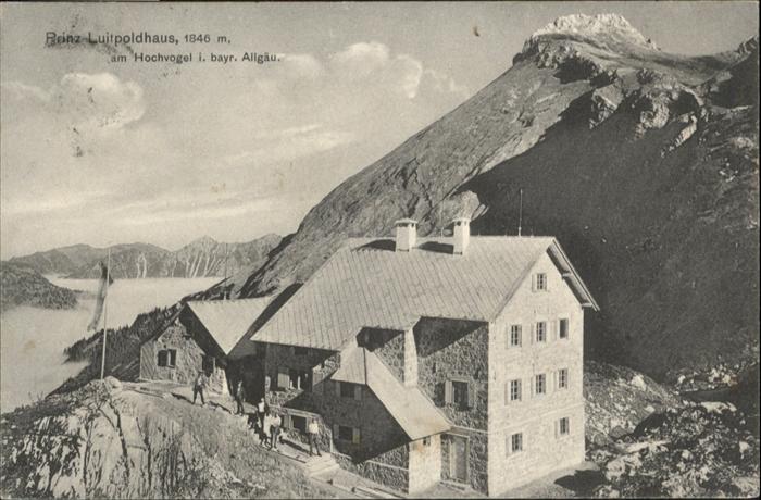 Immenstadt Allgaeu Prinz Luitpoldhaus Hochvogel