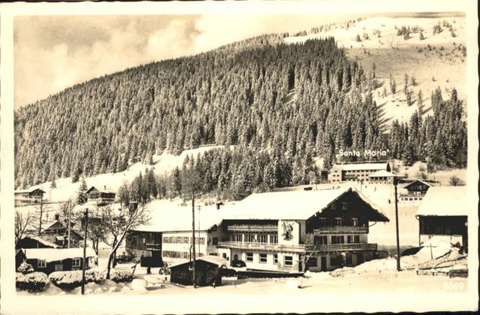 Oberjoch kinder Sanatorium Santa Maria