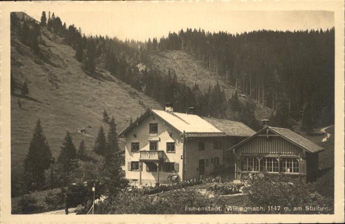 Immenstadt Allgaeu Almagmach Stuiben