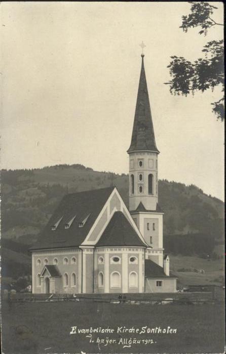 Sonthofen Oberallgaeu Kirche