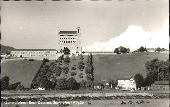 Sonthofen Oberallgaeu Generaloberst Beck Kaserne