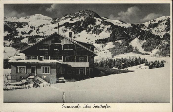 Sonthofen Oberallgaeu Sonnenalp