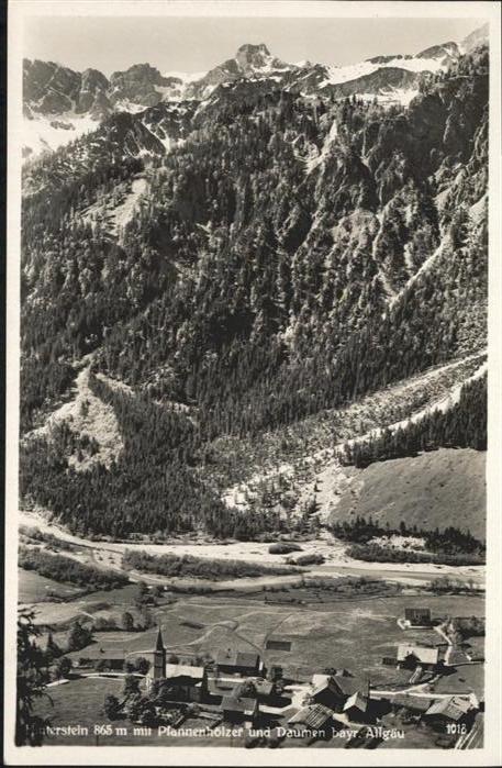 Hinterstein Bad Hindelang Pfannenhölzer