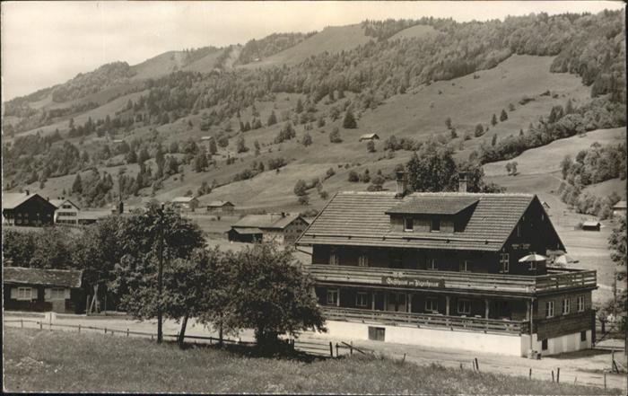 Immenstadt Allgaeu [Stempelabschlag] Gasthaus Jägerhaus