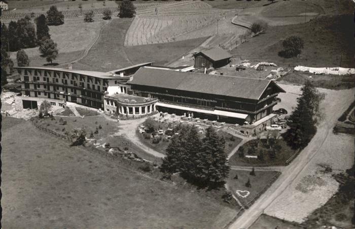 Sonthofen Oberallgaeu Fliegeraufnahme