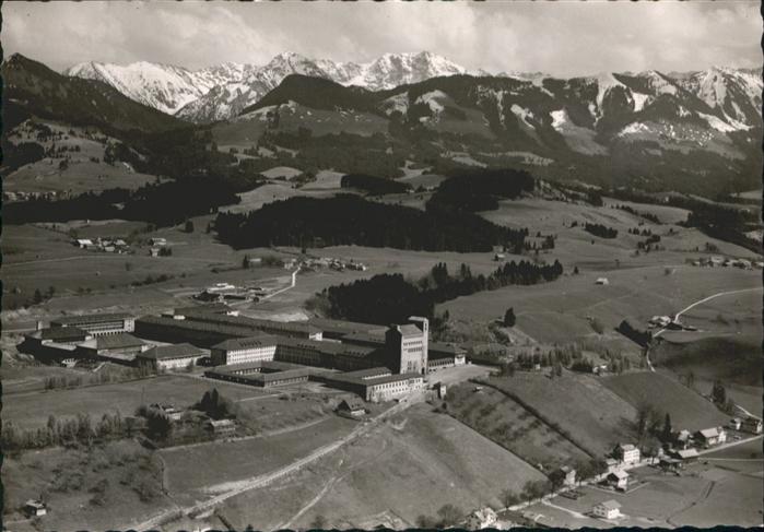 Sonthofen Oberallgaeu Fliegeraufnahme