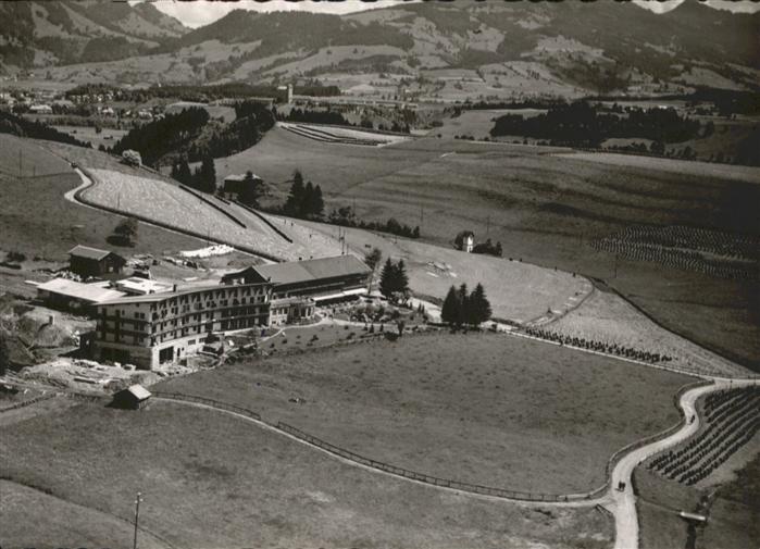Sonthofen Oberallgaeu Fliegeraufnahme