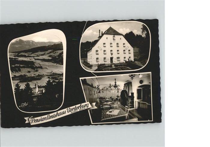 Rettenberg Oberallgaeu Pension Amtshaus Vorderburg