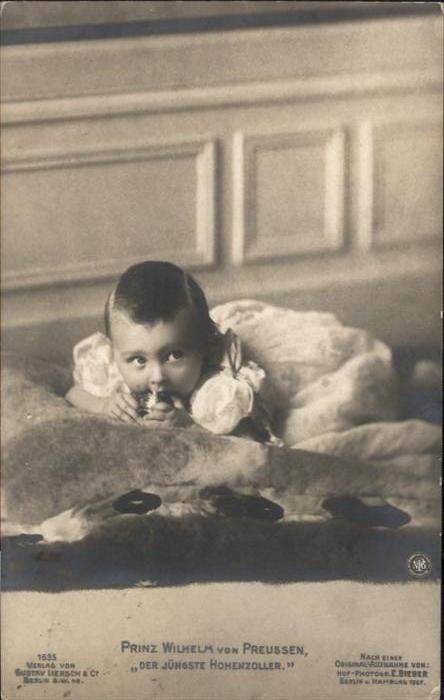 Adel Preussen Prinz Wilhelm