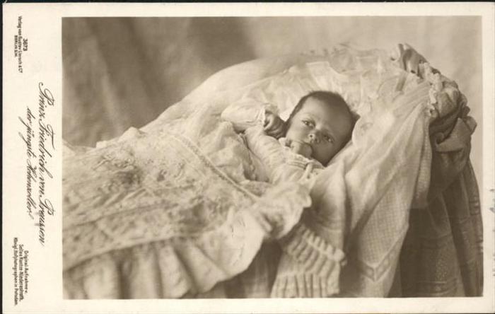 Adel Preussen Prinz Friedrich