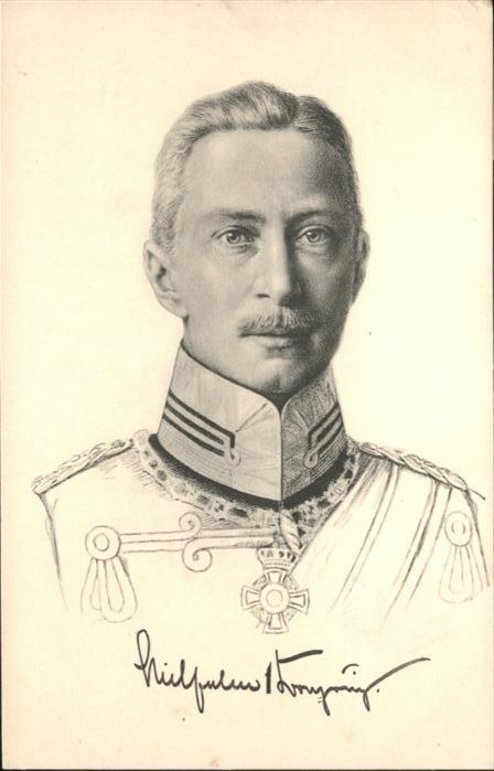 Adel Preussen Kronprinz Wilhelm Friedrich