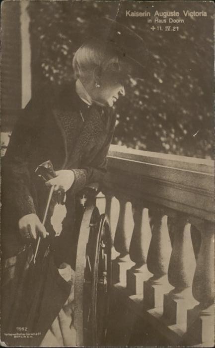Adel Preussen Kaiserin Auguste Victoria Haus Doom Rol