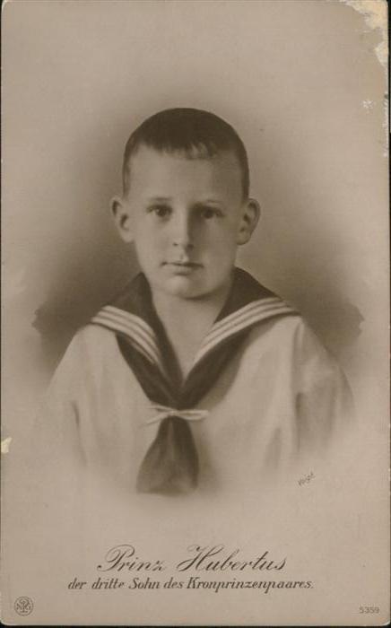 Adel Preussen Prinz Hubertus