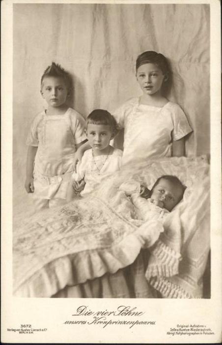 Adel Preussen Söhne Kronprinzen