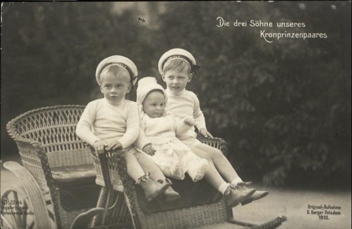 Adel Preussen Söhne Kronprinz