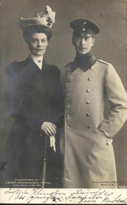 Adel Preussen Kronprinz Friedrich Wilhelm Cecilie