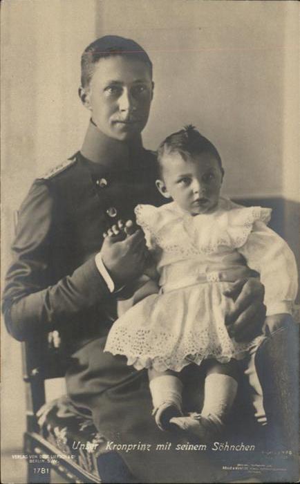 Adel Preussen Kronprinz Friedrich Wilhelm Sohn