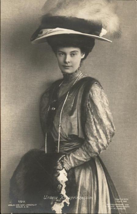 Adel Preussen Kronprinzessin Cecilie