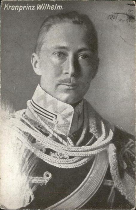 Adel Preussen Kronprinz Wilhelm Friedrich