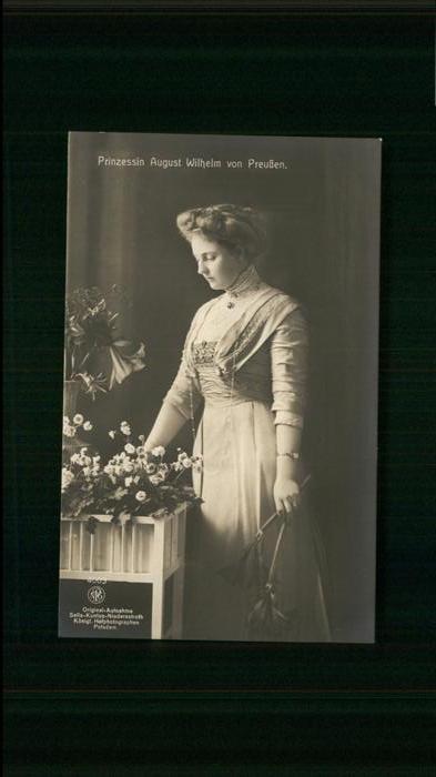 Adel Preussen Prinzessin August Wilhelm